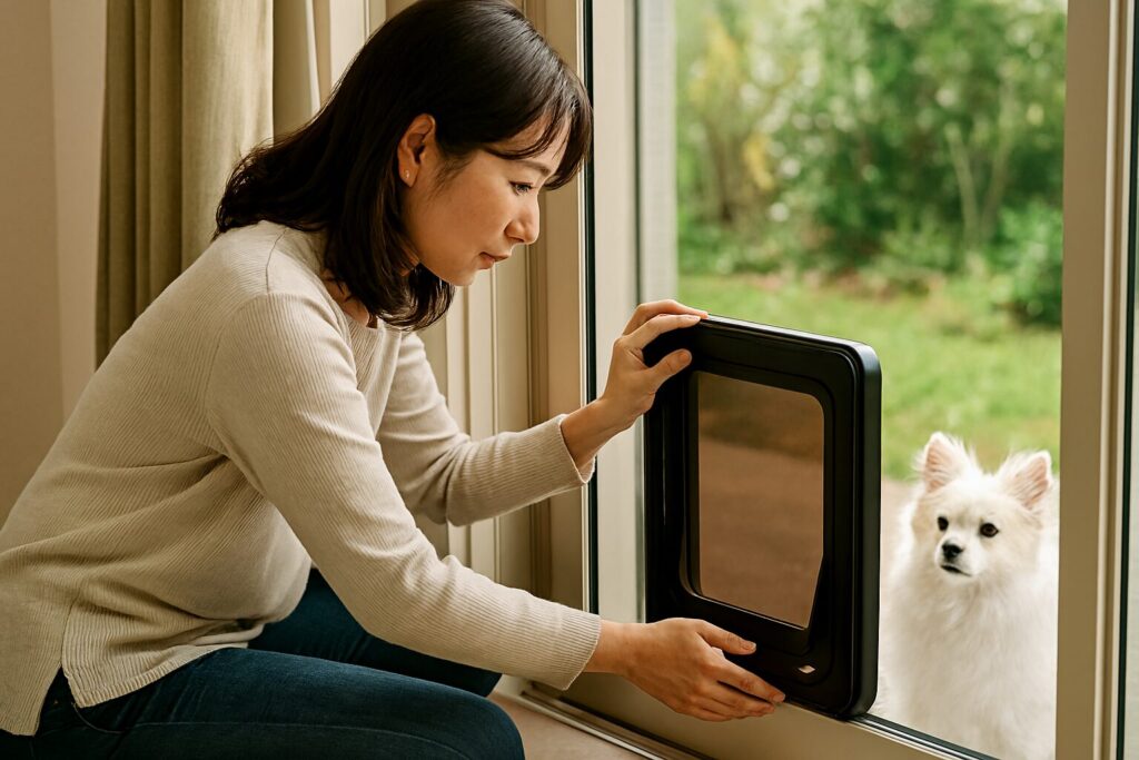 賃貸住宅での引き戸ペットドア後付け取り付け手順と注意点