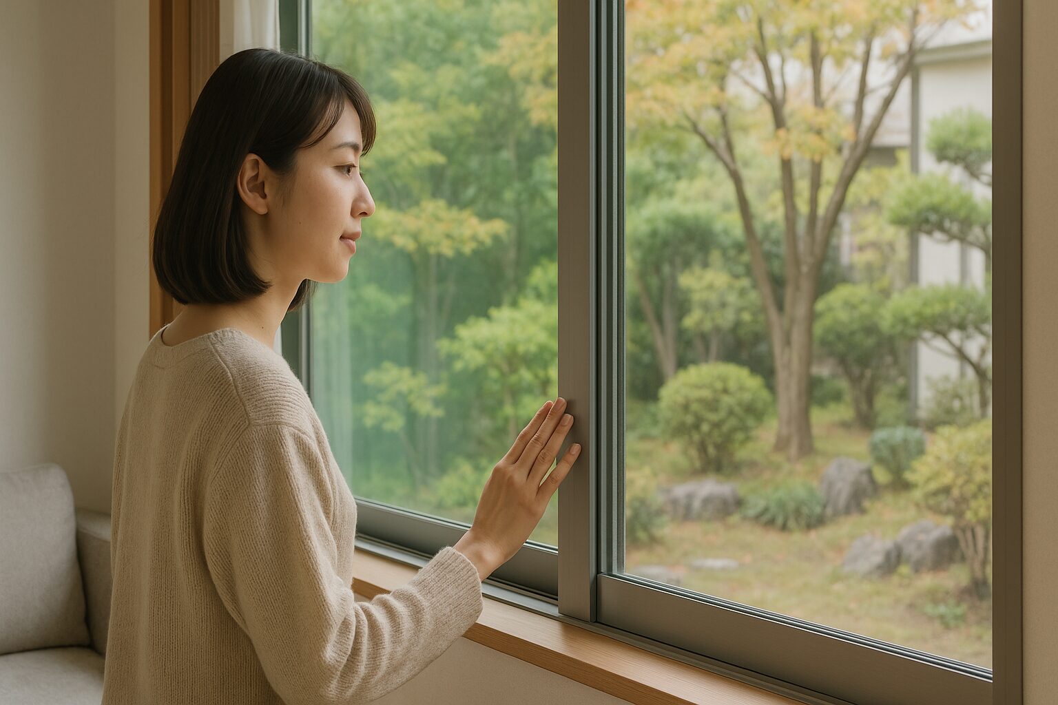 low-eグリーンでの見え方｜後悔しない窓ガラス選びのチェック法