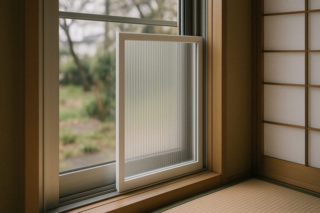 ポリカーボネート二重窓の内窓