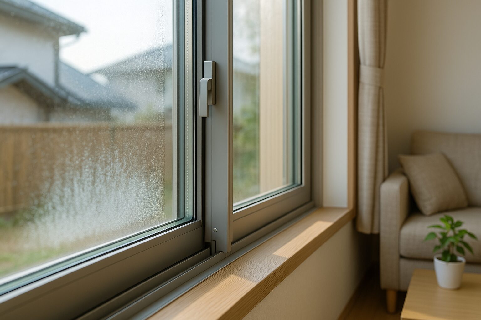 内窓アルゴンガスで結露を抑える窓