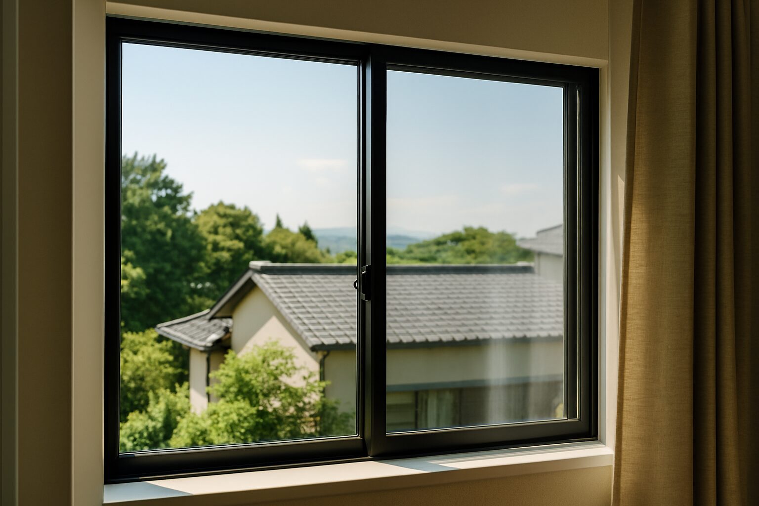 真空ガラスを採用した住宅窓