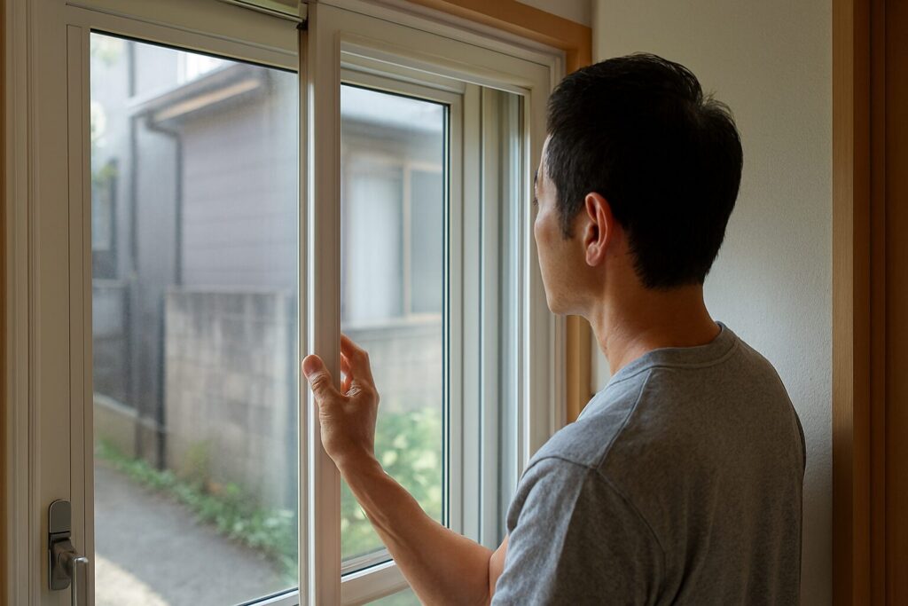 勝手口内窓の費用と補助金活用法を説明する図解