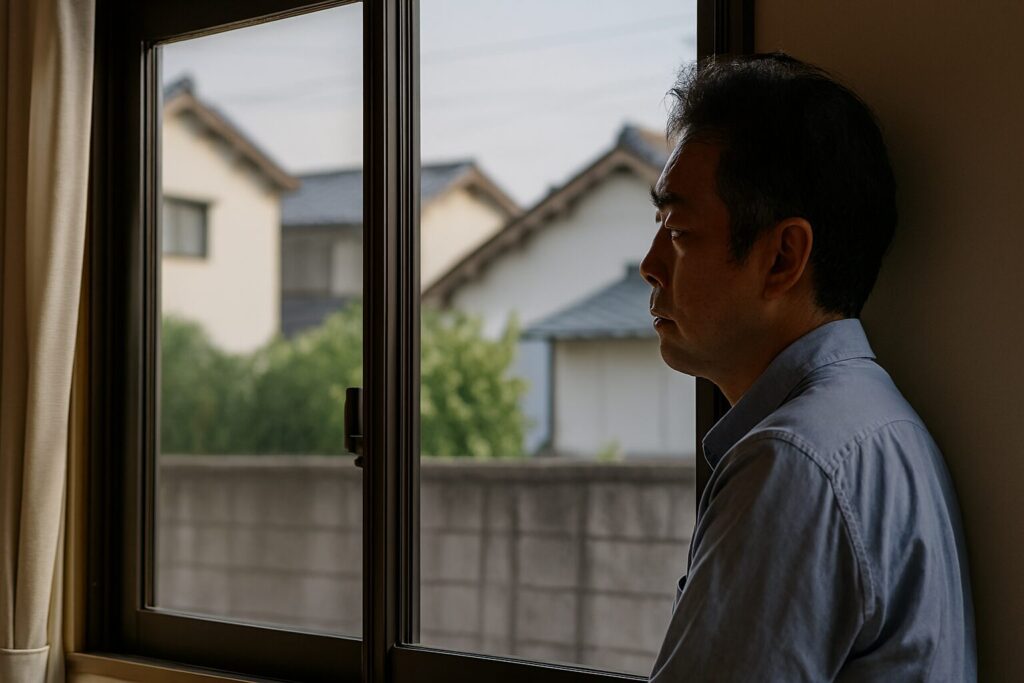 リプラス施工現場での窓交換作業