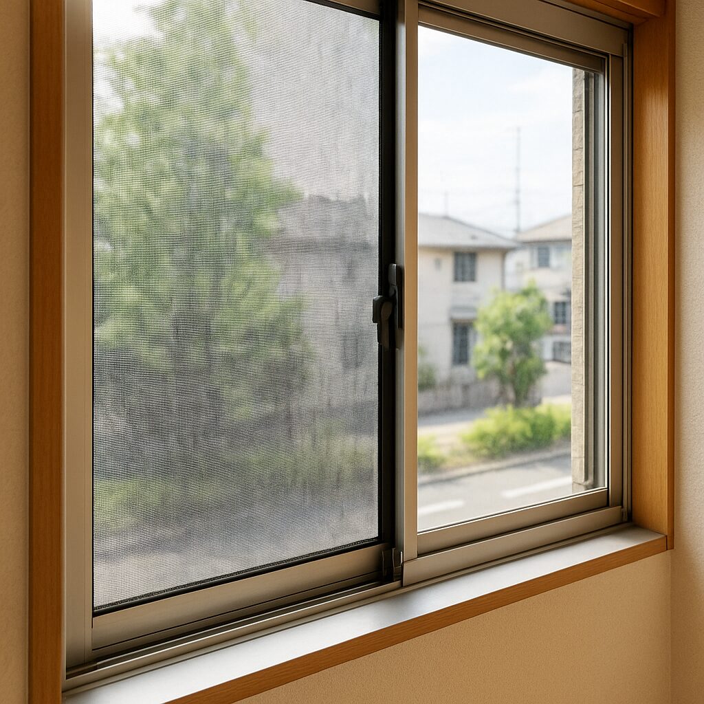 簡易網戸はニトリで選ぶ室内窓