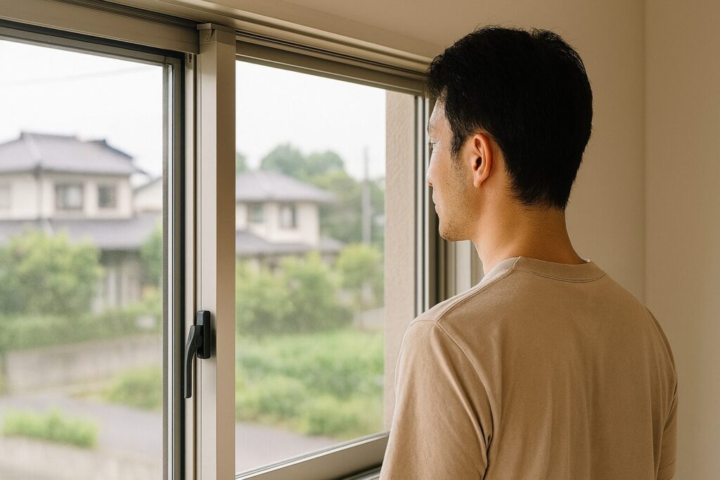 サッシと窓の部位名称を一覧