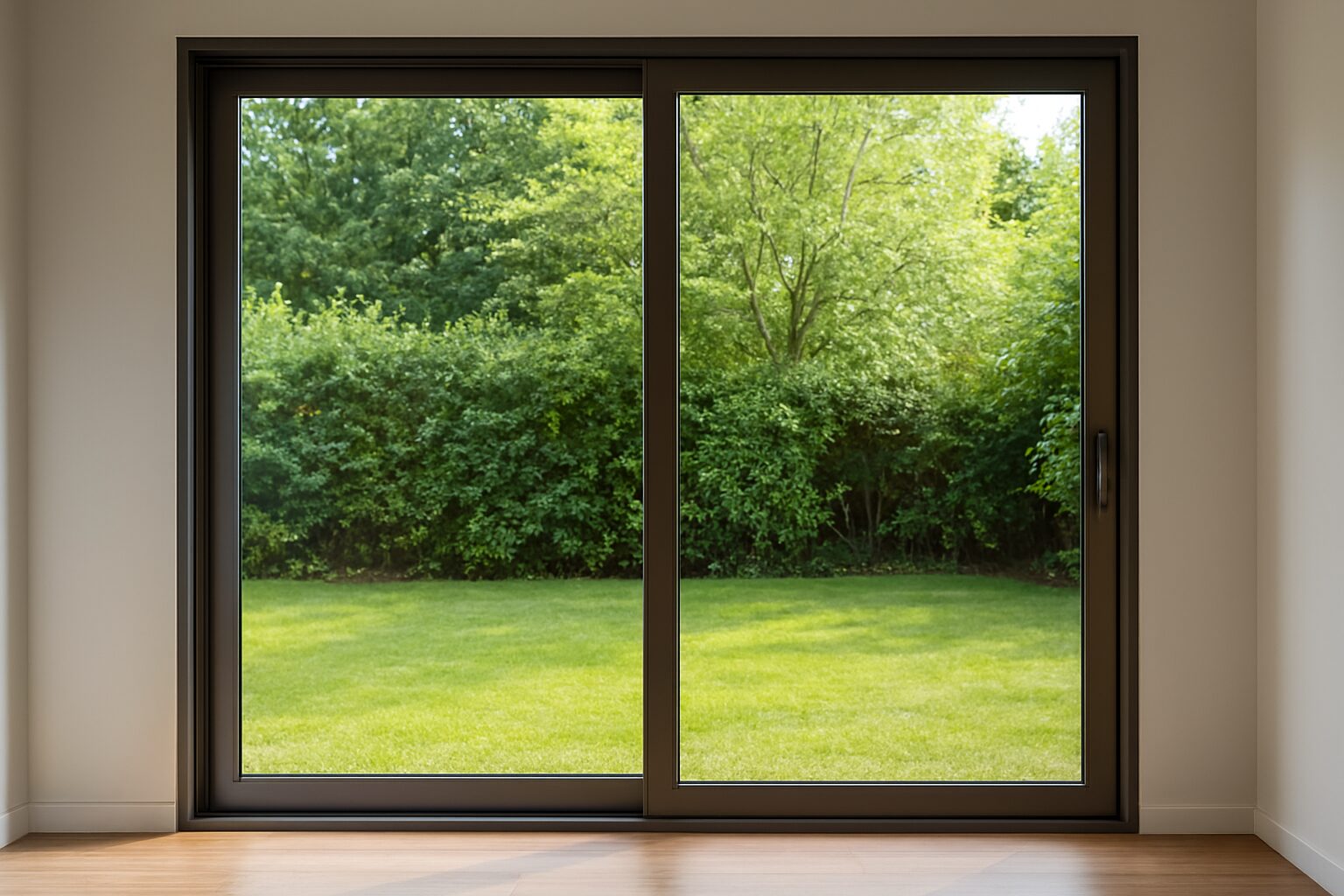 引き戸 図面を示す日本住宅の外観