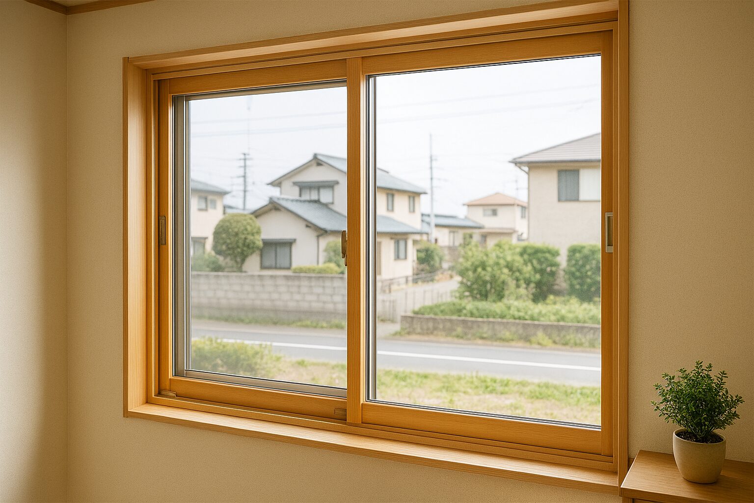 内窓のどこが安いかを示す構図