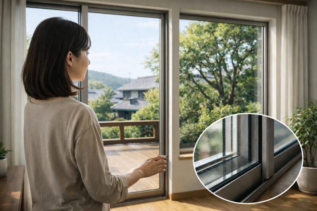 日本人女性が使う断熱窓
