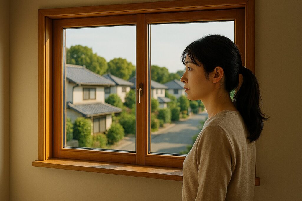 額縁窓枠の施工例写真