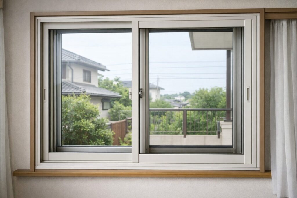 内窓の図面表記と寸法記号