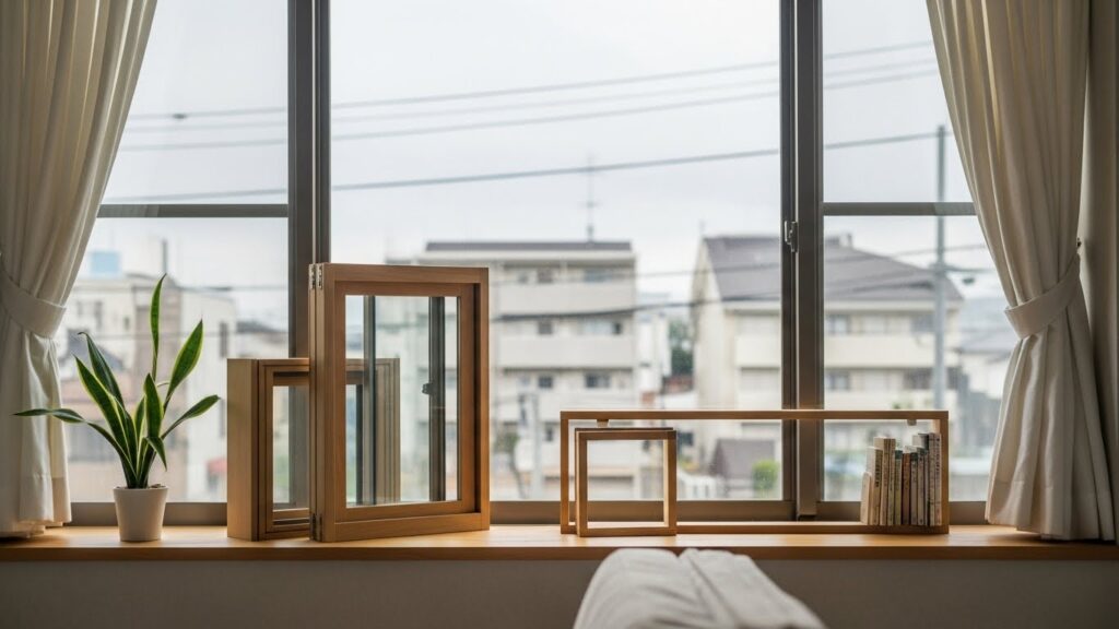 窓寸法の基本WとHの違いを示す図