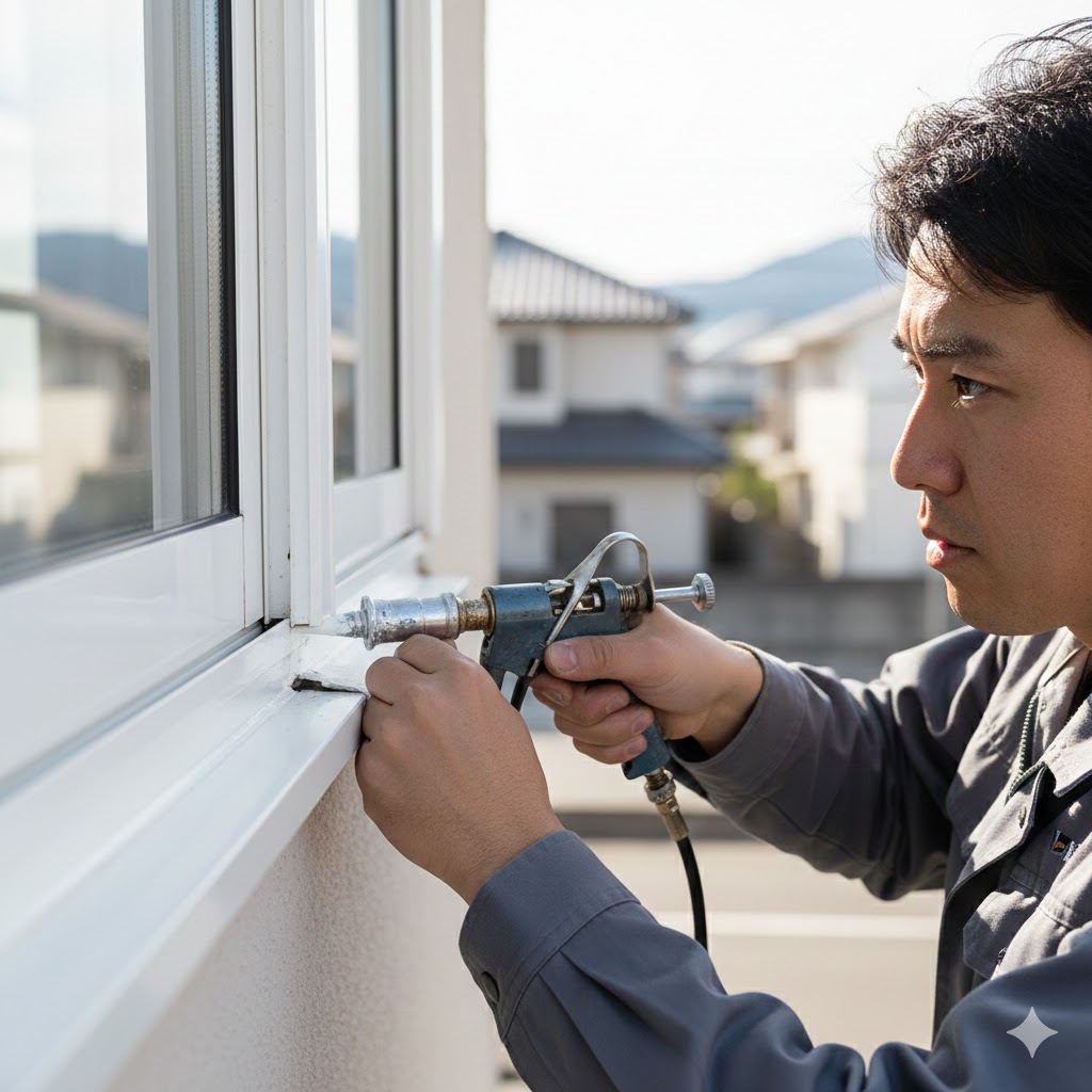 サッシ廻りシーリングの基礎知識と劣化症状