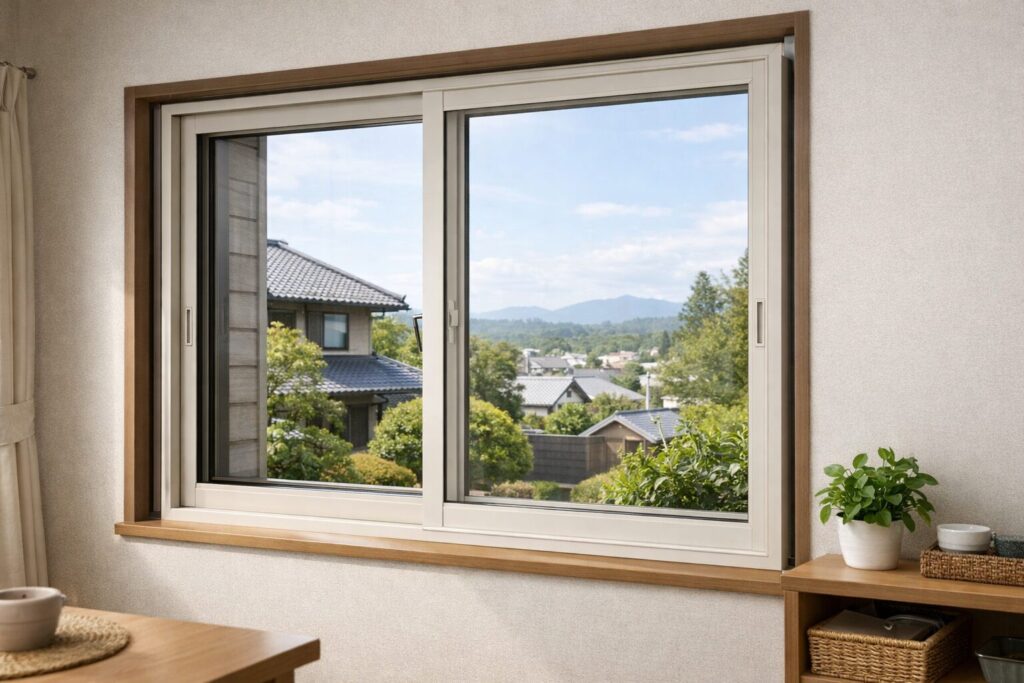 内窓の設置例とクシルの納期要点