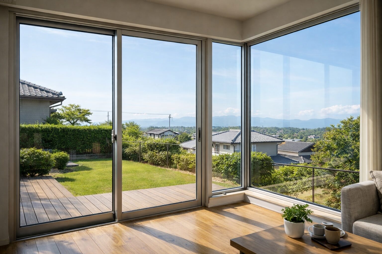 透明感あるガラスの質感を表現