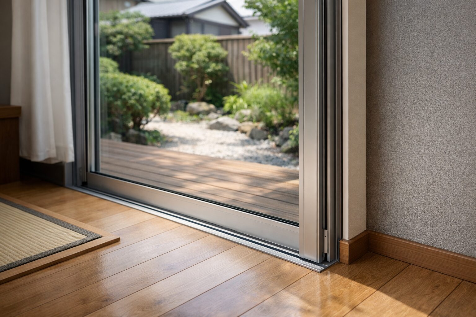 建具の三方枠と四方枠の構造比較