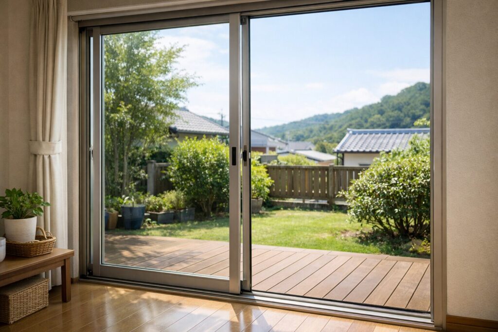 窓の引き戸の種類と構造の違い