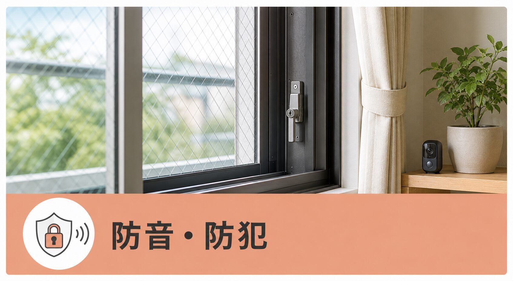 防音・防犯
