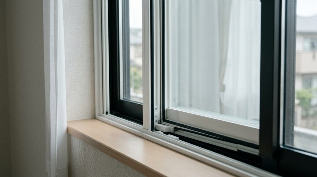 内窓プラストの価格や補助金活用を検討する住宅の窓まわりとサッシの施工イメージ