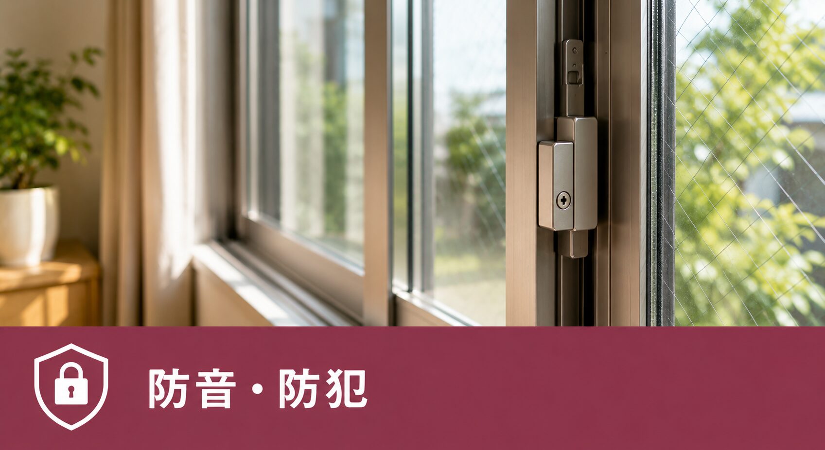 防音・防犯
